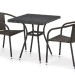 Комплект плетеной мебели AFINA из иск. ротанга T282BNT/Y137C-W53 Brown 2Pcs купить в Боре