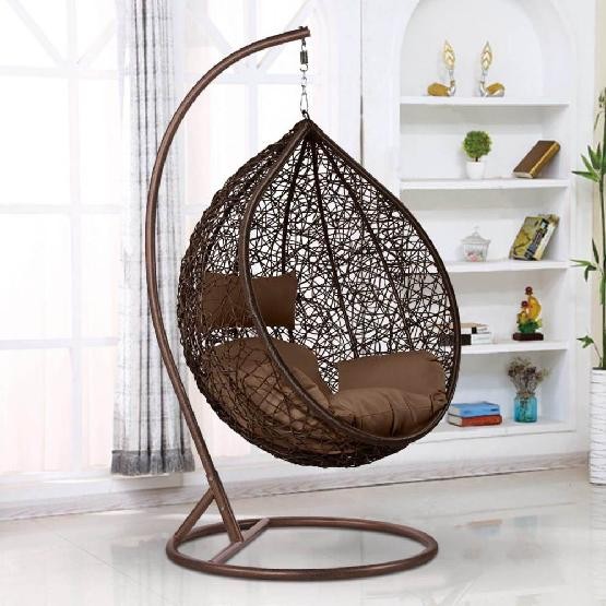Кресло Подвесное из искусственного ротанга AFM-168A-XL Brown купить в Боре