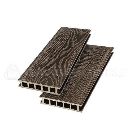 Террасная доска из ДПК SW-Fagus «SaveWood» темно-коричневый купить в Боре