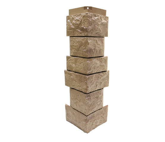 Угол наружный NordSide коллекция "Северный камень" Песочный купить в Боре