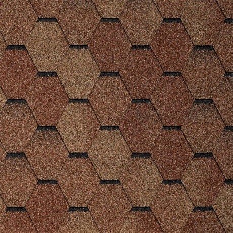 Гибкая черепица Tegola VENETO terracotta 206 купить в Боре