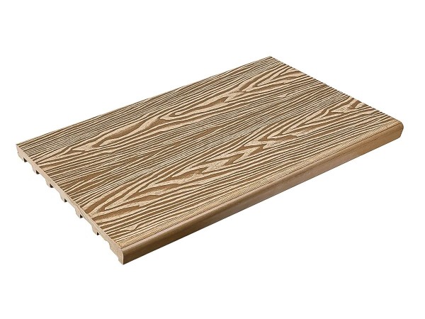 Ступень полнотелая из ДПК Deckart Step 3D Орех купить в Боре