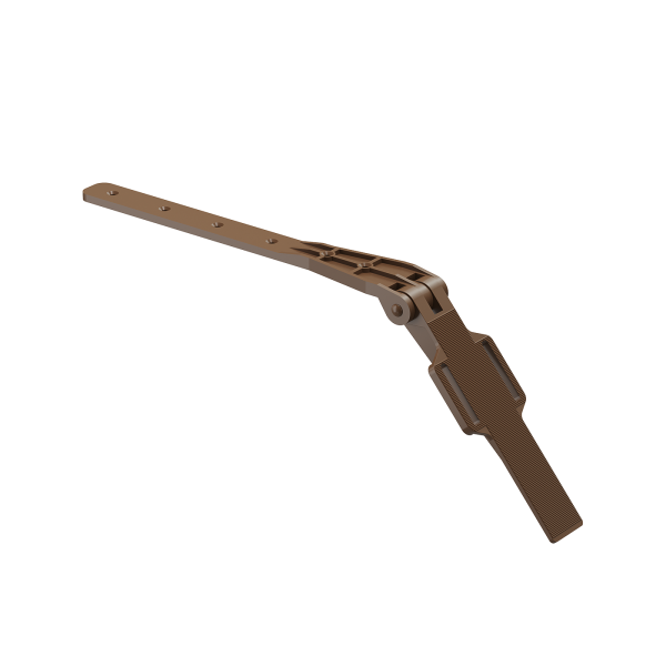 Крепление регулируемое для кронштейна желоба Docke Premium ПВХ - Каштан купить в Боре