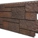 Фасадная панель VOX Sandstone (Сандстоун) темно коричневый купить в Боре