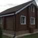 Сайдинг "blockhouse" под бревно, Акриловый Премиум ВН-01, орех тёмный купить в Боре