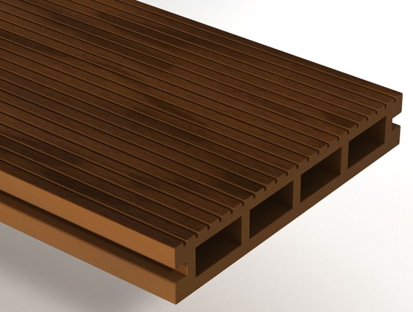 Террасная доска из ДПК WOODVEX Expert Тик купить в Боре