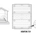 Сарай пластиковый Newton 759 купить в Боре