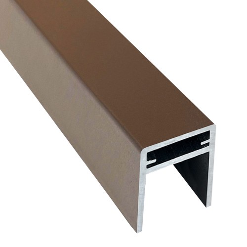 П-профиль Алюминиевый EasyDecking 35x25 Венге купить в Боре