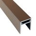 П-профиль Алюминиевый EasyDecking 35x25 Венге купить в Боре
