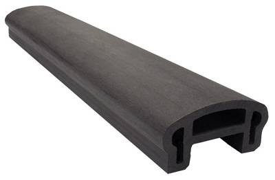 Перила вехнее фигурное Woodvex Select Графит купить в Боре