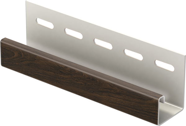 J-планка к Софиту PRO Тёмный орех купить в Боре