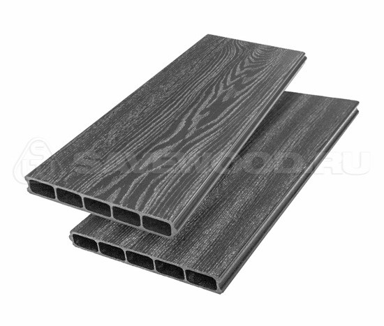 Грядочная доска ДПК 3D Savewood SW Rumex Графит купить в Боре