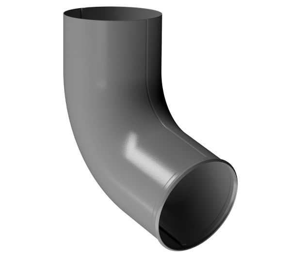 Отвод трубы D90 Döcke STAL PREMIUM Графит, (RAL 7024) купить в Боре