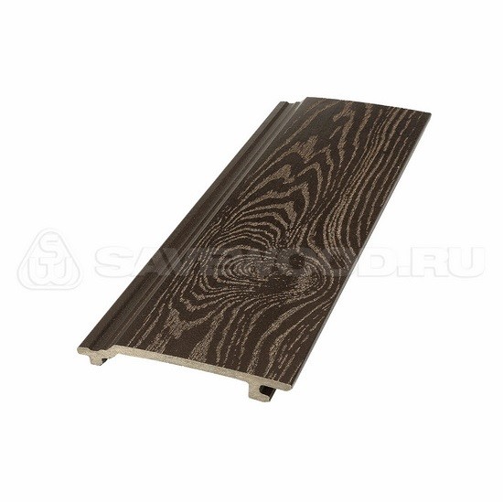 Сайдинг из дпк savewood sw-sorbus тангенциальный распил темно-коричневый купить в Боре