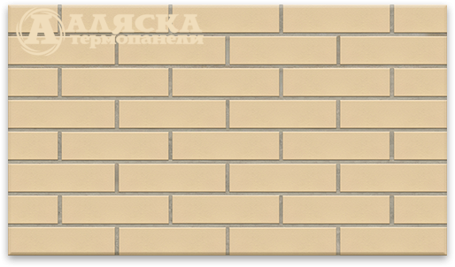 Фасадные Термопанели Аляска Krem Glatt купить в Боре