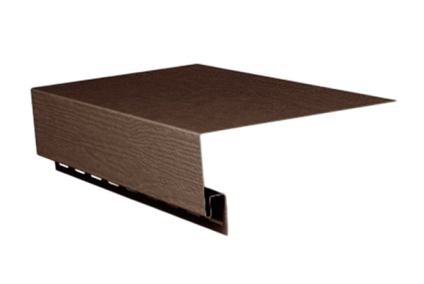 Планка приоконная широкая для Фасадных Панелей Темный Дуб купить в Боре