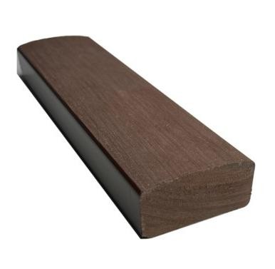 Лавочный брус Ecodecking Некст полнотелый брашированный 70х35 шоколад купить в Боре