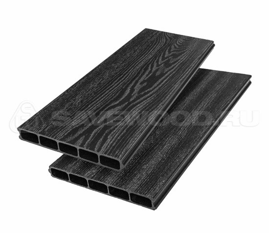 Грядочная доска ДПК 3D Savewood SW Rumex Чёрный купить в Боре