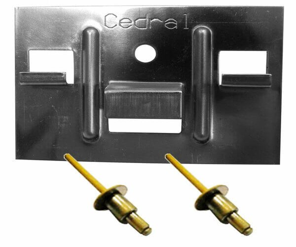 КЛЯММЕР + ЗАКЛЁПКА ДЛЯ CEDRAL CLICK 250 ШТ купить в Боре