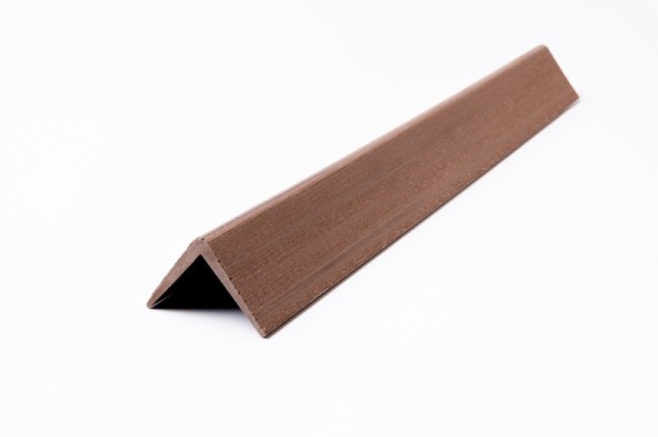 Угол торцевой Ecodecking Практик 50х50х3000 Шоколад купить в Боре