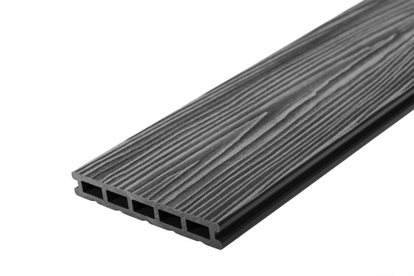 Террасная доска из ДПК RusDecking Unodeck Mogano - Графит купить в Боре