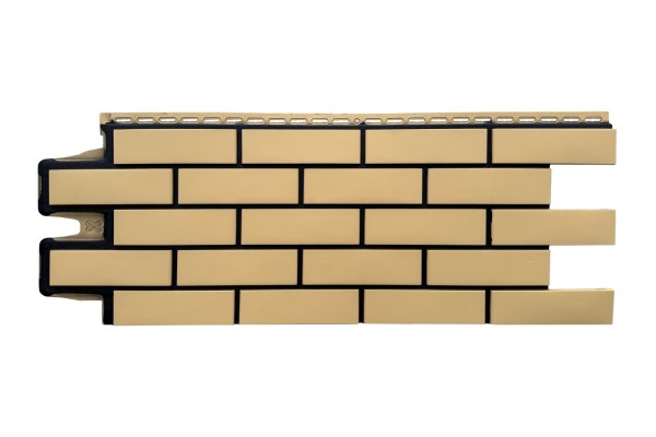 ФП Grand Line клинкерный кирпич ПРЕМИУМ Песочный (шов RAL 9005) купить в Боре