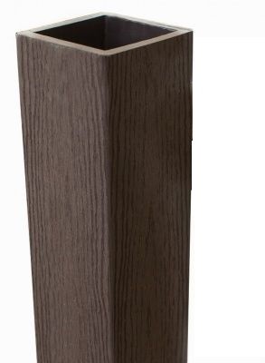 Столб опорный Woodvex Co-Extrusion Венге купить в Боре