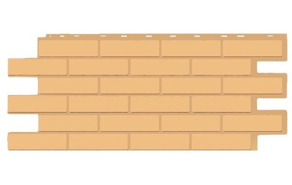 Фасадная панель T-Siding Кирпич Модерн Эко Крем купить в Боре