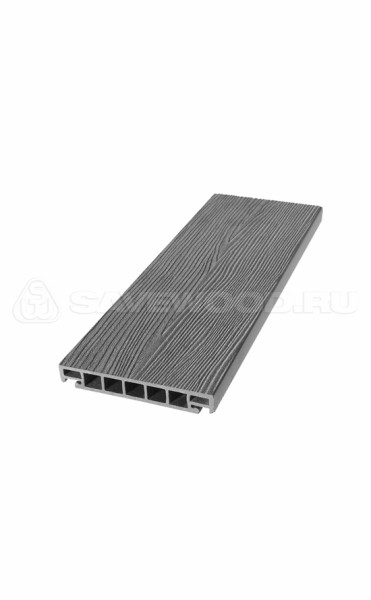 Террасная доска из ДПК SW Salix (S) (R) пепельный купить в Боре