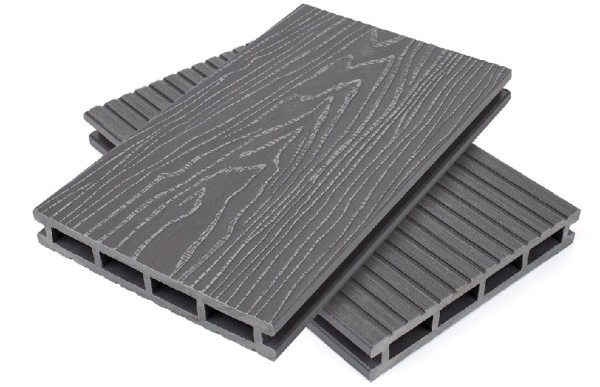 Террасная доская ДПК NanoWood Nature 3D пустотелая Серый купить в Боре
