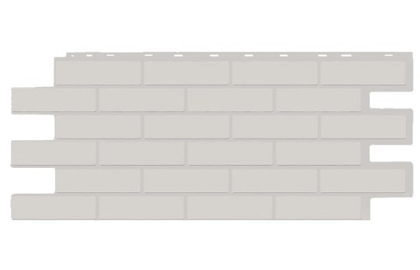 Фасадная панель T-Siding Кирпич Модерн Эко Уайт купить в Боре