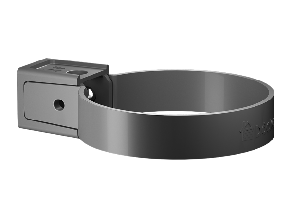 Хомут универсальный для водосточной трубы Docke Premium Графит купить в Боре