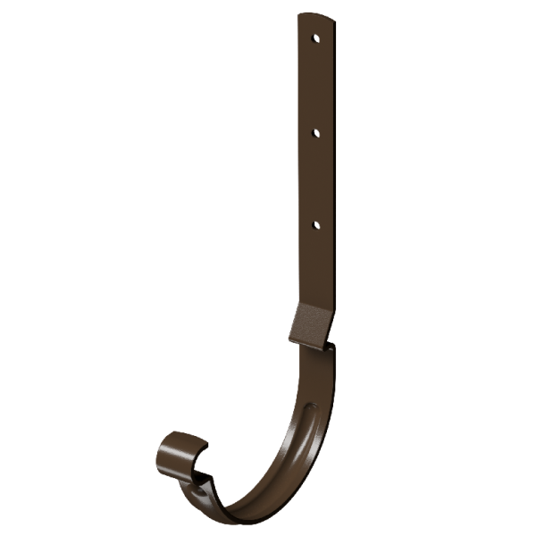 Карнизный крюк длинный D125 Döcke STAL PREMIUM Каштан, (RAL 8017) купить в Боре
