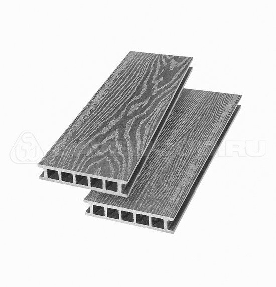 Террасная доска из ДПК SW-Fagus «SaveWood» пепельный купить в Боре