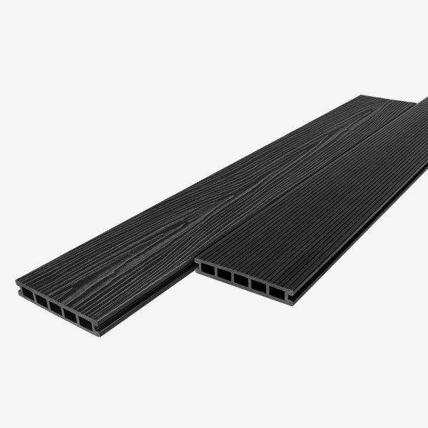 Террасная доска из ДПК RusDecking Unodeck Ultra - Графит купить в Боре