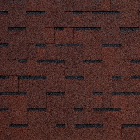 Гибкая черепица Tegola SAN REMO rosso 402 купить в Боре