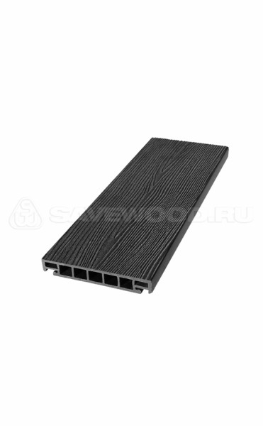 Террасная доска из ДПК SW Salix (S) (R) черный купить в Боре
